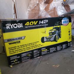 RYOBI
40V HP Brushless Whisper Series 21. in Walk Behind Self-Propelled All Wheel Drive Mower TOOL ONLY