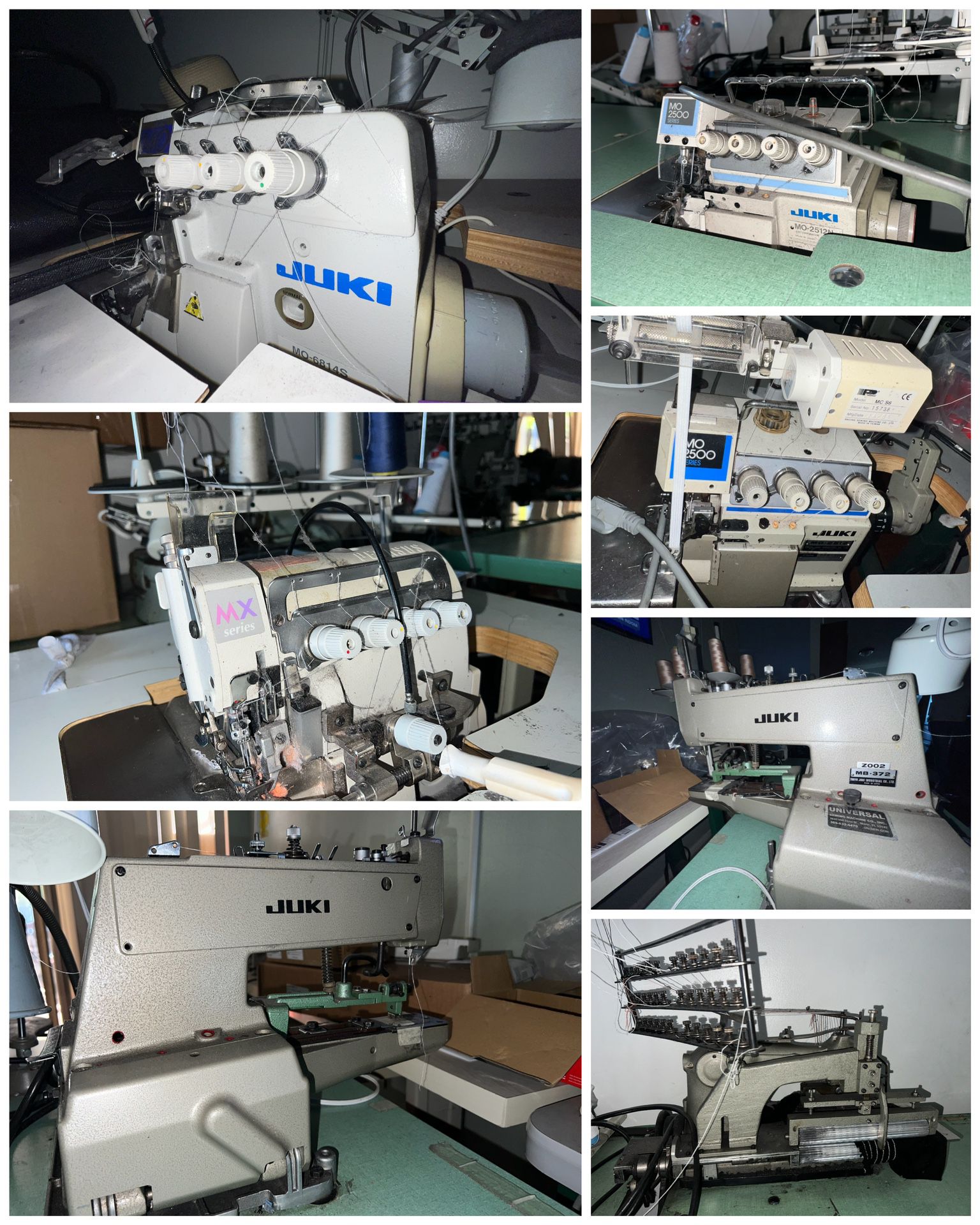 JUKI - ZOJE - REECE - PEGASUS Sewing machine