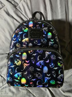 2021 Loungefly Disney Parks Nightmare Before Christmas Mini Backpack
