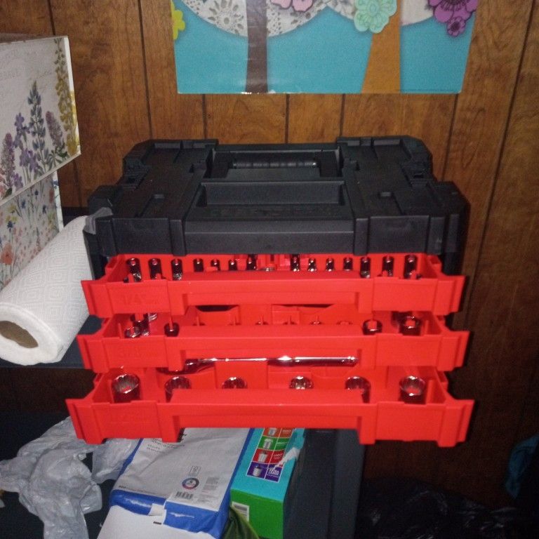 Craftsman Complete Socket Set Toolbox 