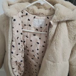 Fur Coat Size 7 For Girls