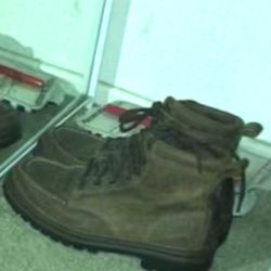 Vintage Timberland Leather Moc Toe Lug Sole Boots Brown Men’s 7.5 Women’s 9 EUC