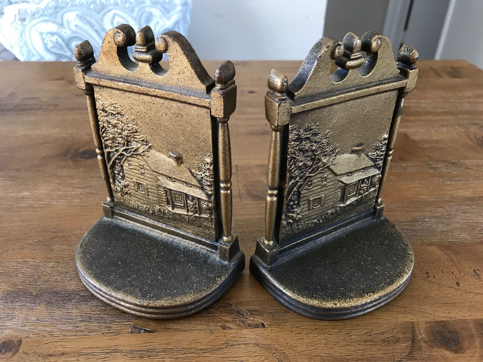 Bradley and Hubbard Antique Bookends