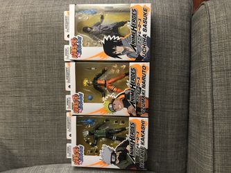 Naruto Anime Heroes Wave 1 Set of 3 Figures