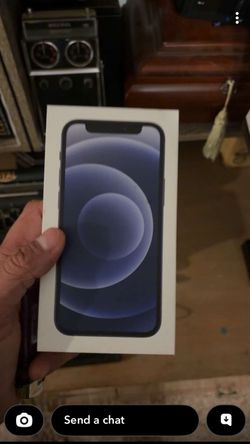 Empty iPhone 12 box