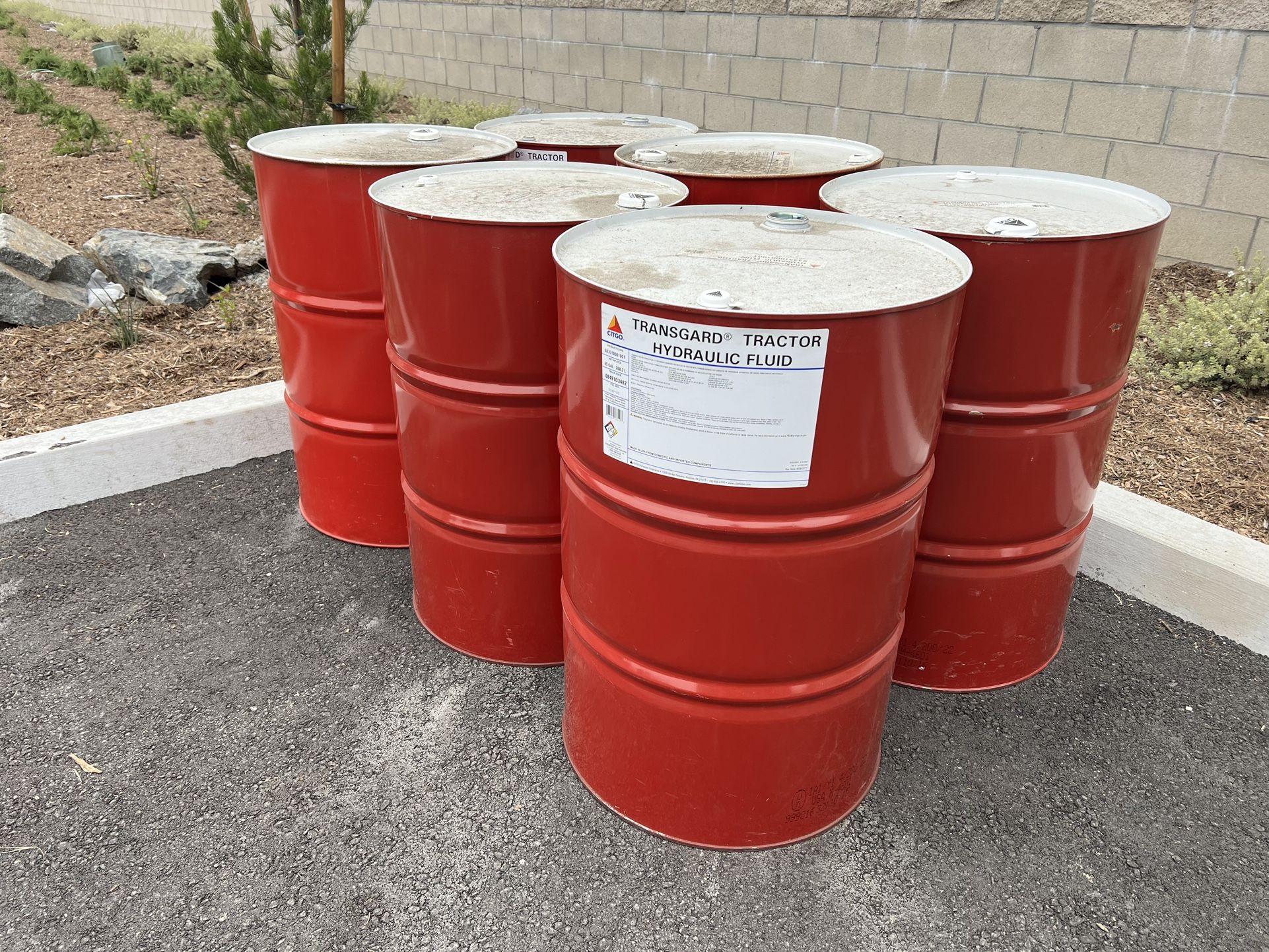 55 Gal. Oil Drums