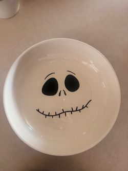 Jack Skellington plate/bowl