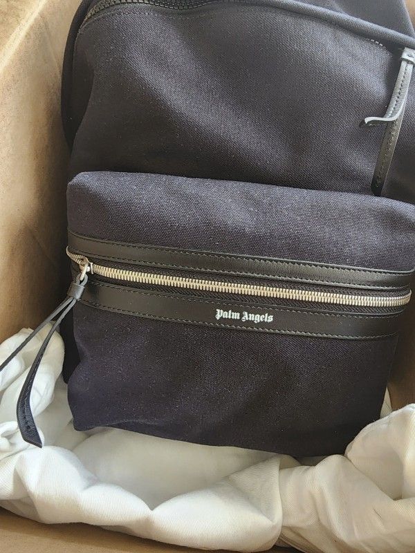 AUTHENTIC PALM ANGELS CANVAS BACKPACK | $650 MSRP