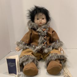 Porcelain Doll ANOUK  Moments Treasured 