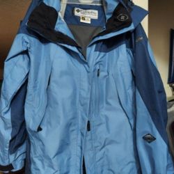  Columbia Titanium Omni-Tech Coat-never worn