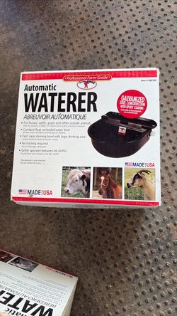 Automatic waterers