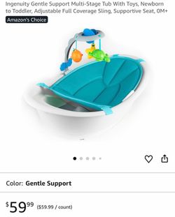Infant tub with toys