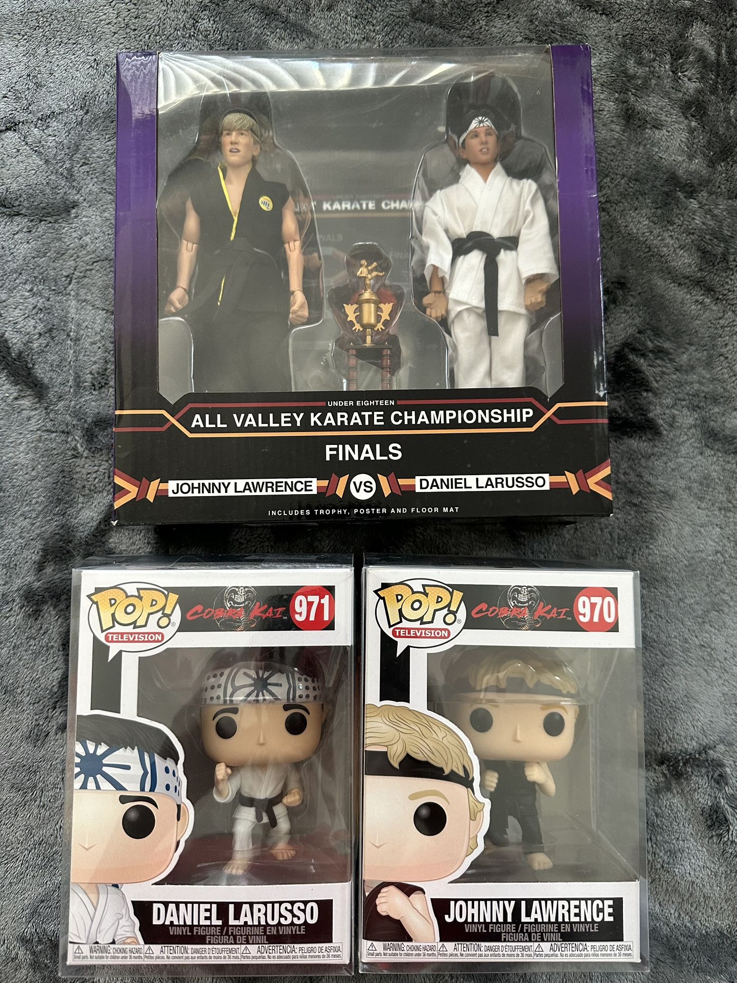 KARATE KID / COBRA KAI FUNKO POP & ACTION FIGURE LOT