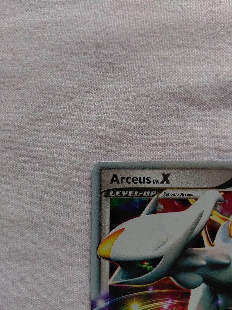 Arceus LV.X DP53 Holo Foil - Black Star Promo *Light Play LP* for Sale in  Fresno, CA - OfferUp