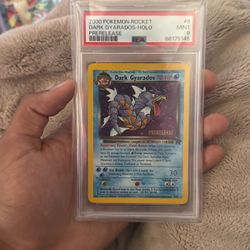 2000 Pokemon Rocket Dark Gyarados Holo Prereleases