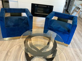 Beautiful Lounge Chairs + Table