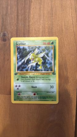 Scyther jungle 1st edition
