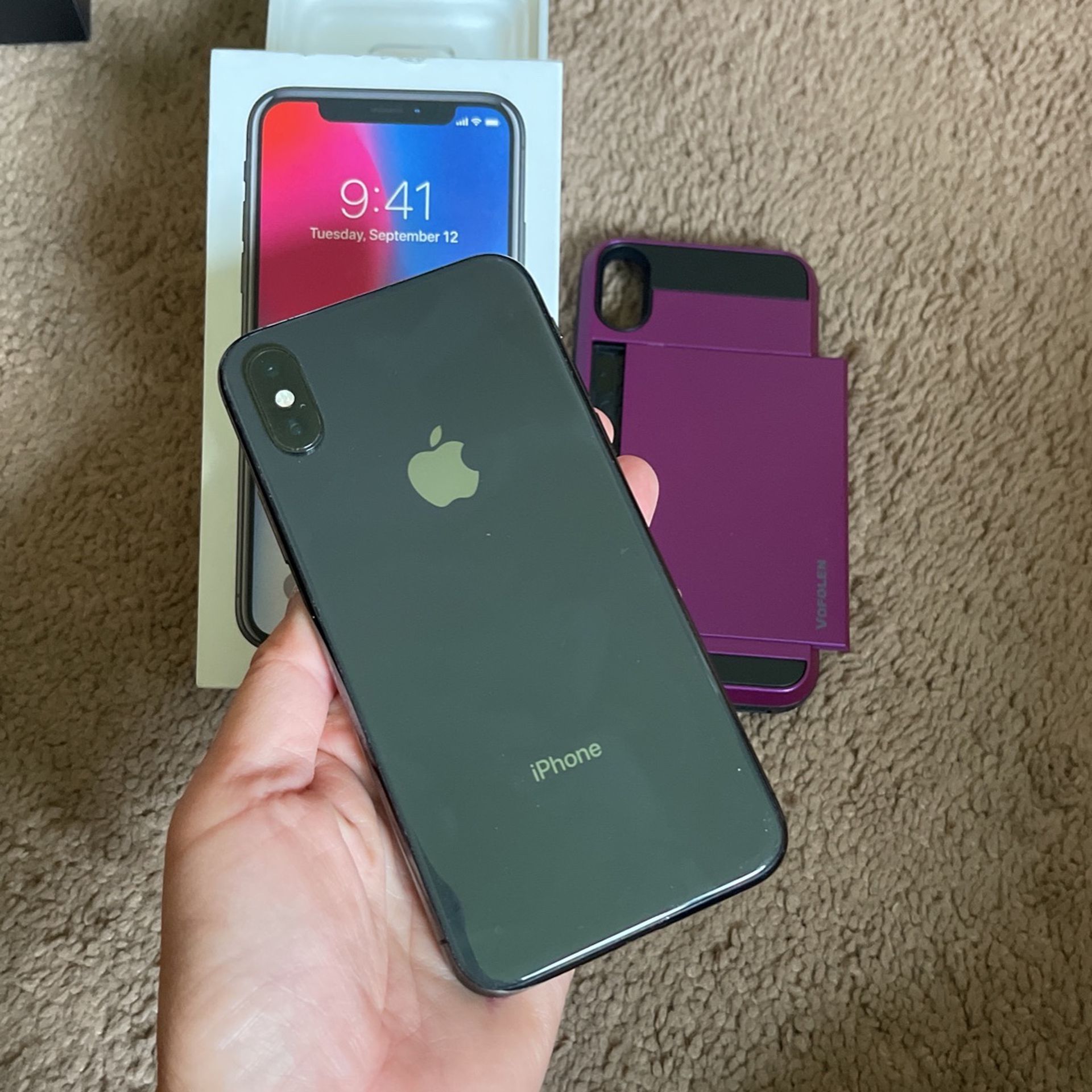 iPhone X 256 Excellent Condition