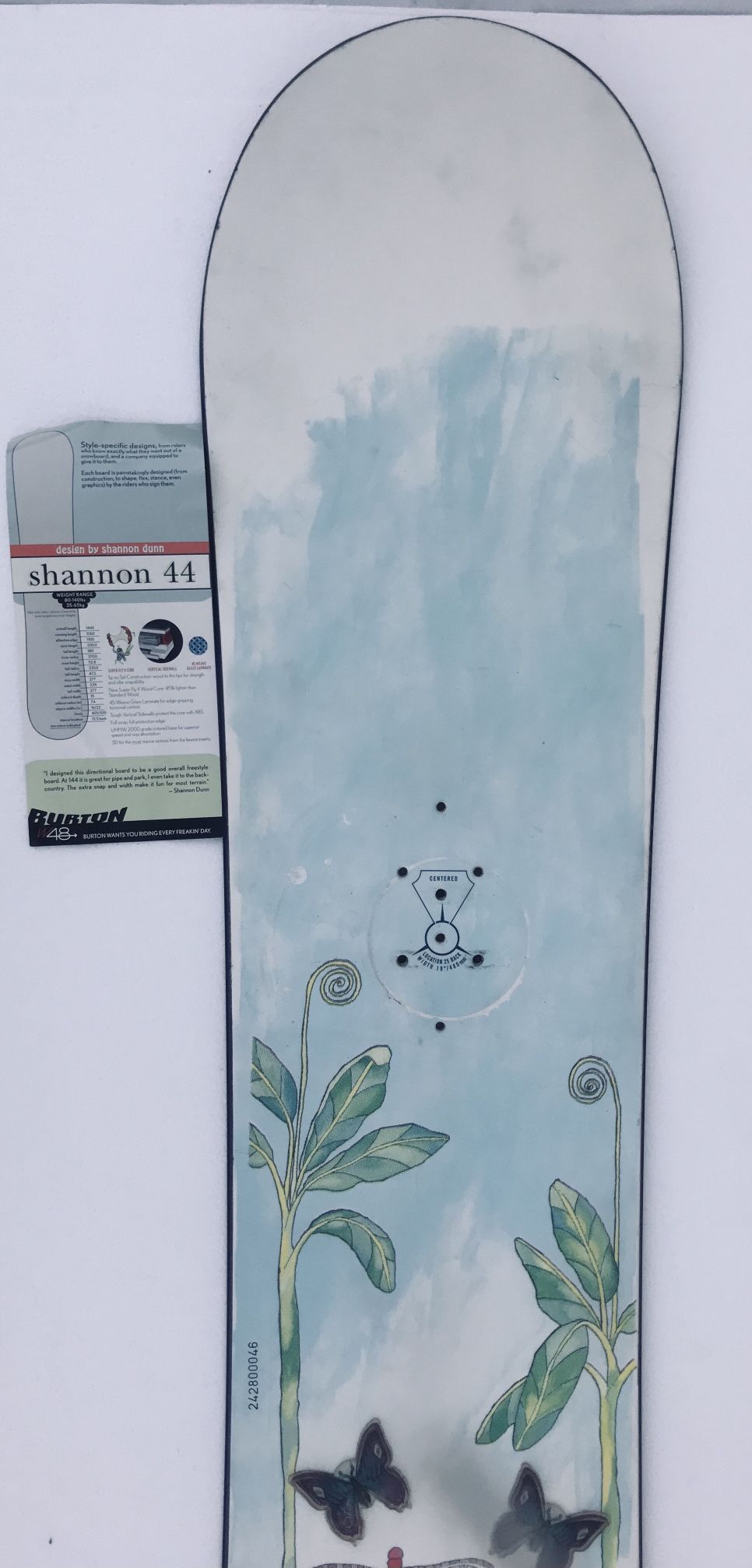 ボード BURTON - BURTON SHANNON DUNN 144cm Burton Shannon Dunn 144 Pro Model Vintage Snowboard Rare for
