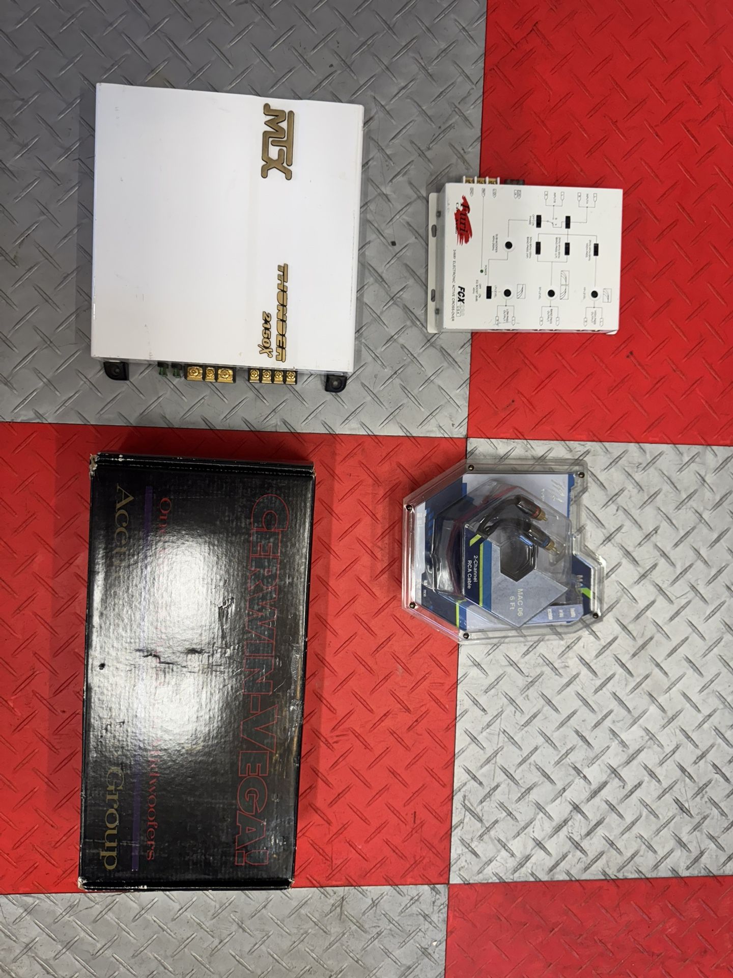Amp, Speakers, Cable
