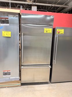 Stainless Steel Bottom Freezer Refrigerator