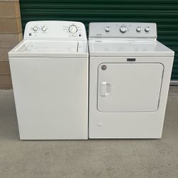Washer and Gas Dryer