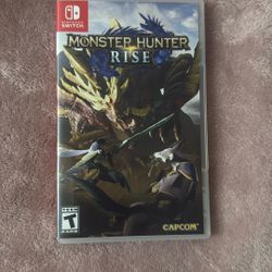 Monster Hunter Rise Nintendo Switch 
