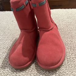 Brand new UGGS, pink Suede Size 13 Girls $50