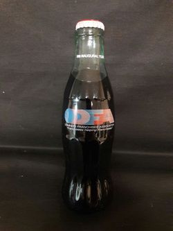 8oz Domino's Franchise coca cola bottle