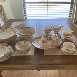Vintage Franciscan Desert Rose China ( Mad In England)