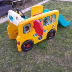 Little Tikes School Bus Slide