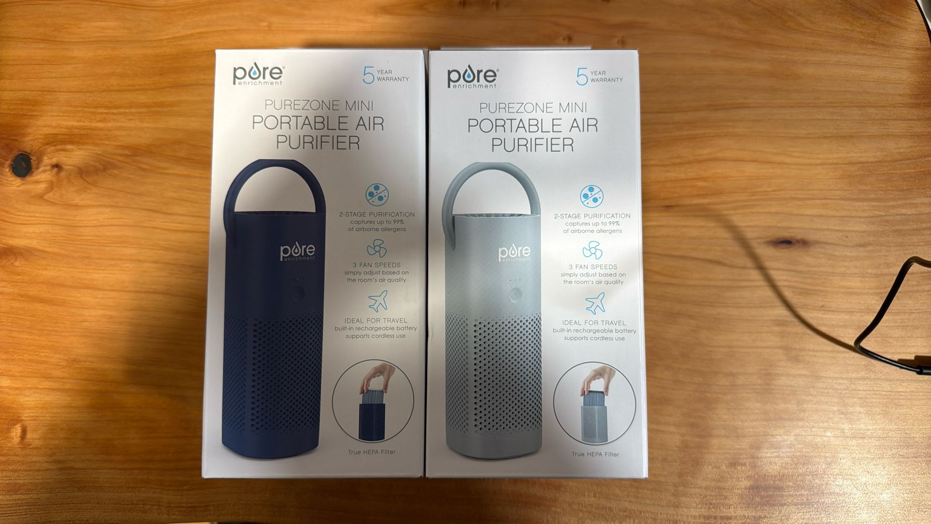 Purezone Mini Portable Air Purifier