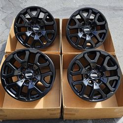 17” Ford Raptor Original Rims In New Satin Black - Exchange Available -