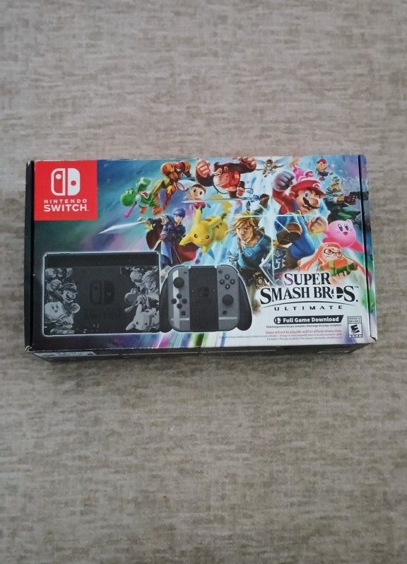 Nintendo Switch Super Smash Bros Edition