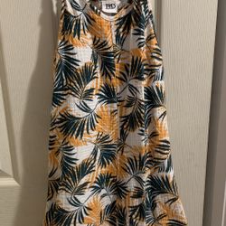Girl’s Tropical Dress  Size:10-12