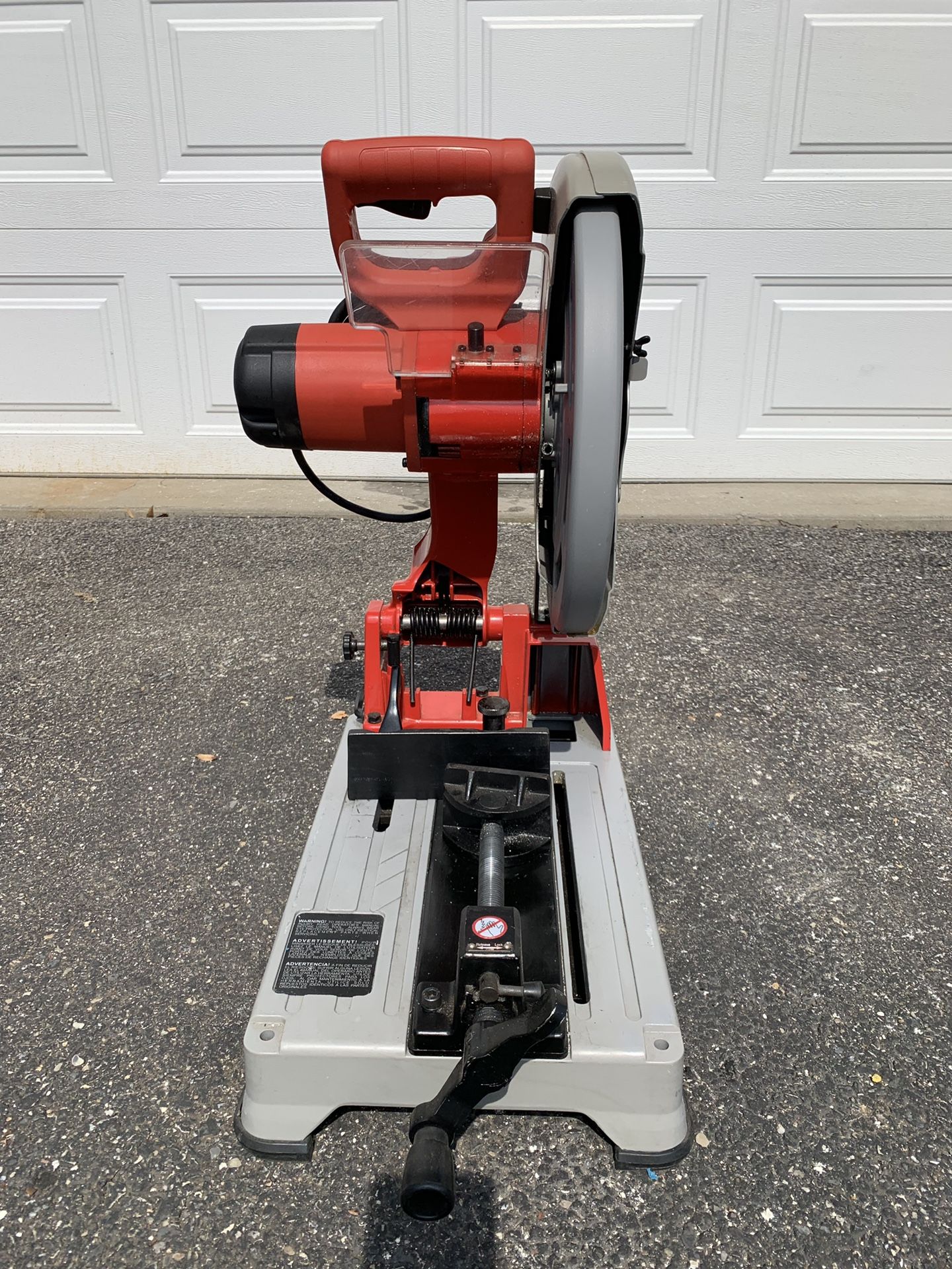 Milwaukee 14" DryCut Machine Chop Saw (Model 619020) for Sale in