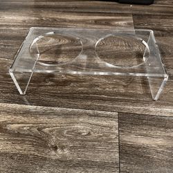 Small Dog Bowl Stand
