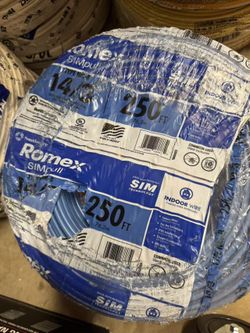 romex 14/3 250ft 95$