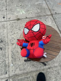 SPIDER-MAN Ty Beanie Babies 6 inch Marvel Plush Toy