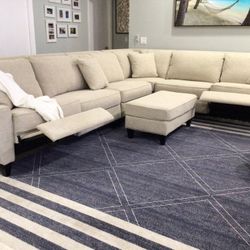 NEW….Beautiful 7 Piece Lay-z Boy Reclining Sectional