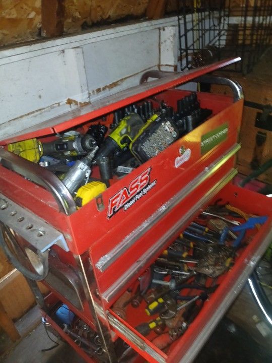 Cart And Alot Of Tools