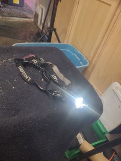 Led head hardhat 3 mode Led light 3 AAA batteries