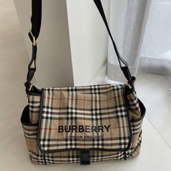 Burberry Baby Bag (Vintage Check Nylon Baby Changing Bag)
