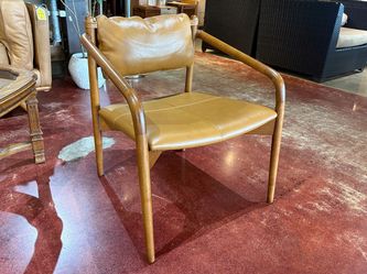 NEW! ARTICLE Lento Italian Leather Lounge Chair – Teres Tan