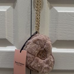Juicy Couture Fluffy Heart Wallet
