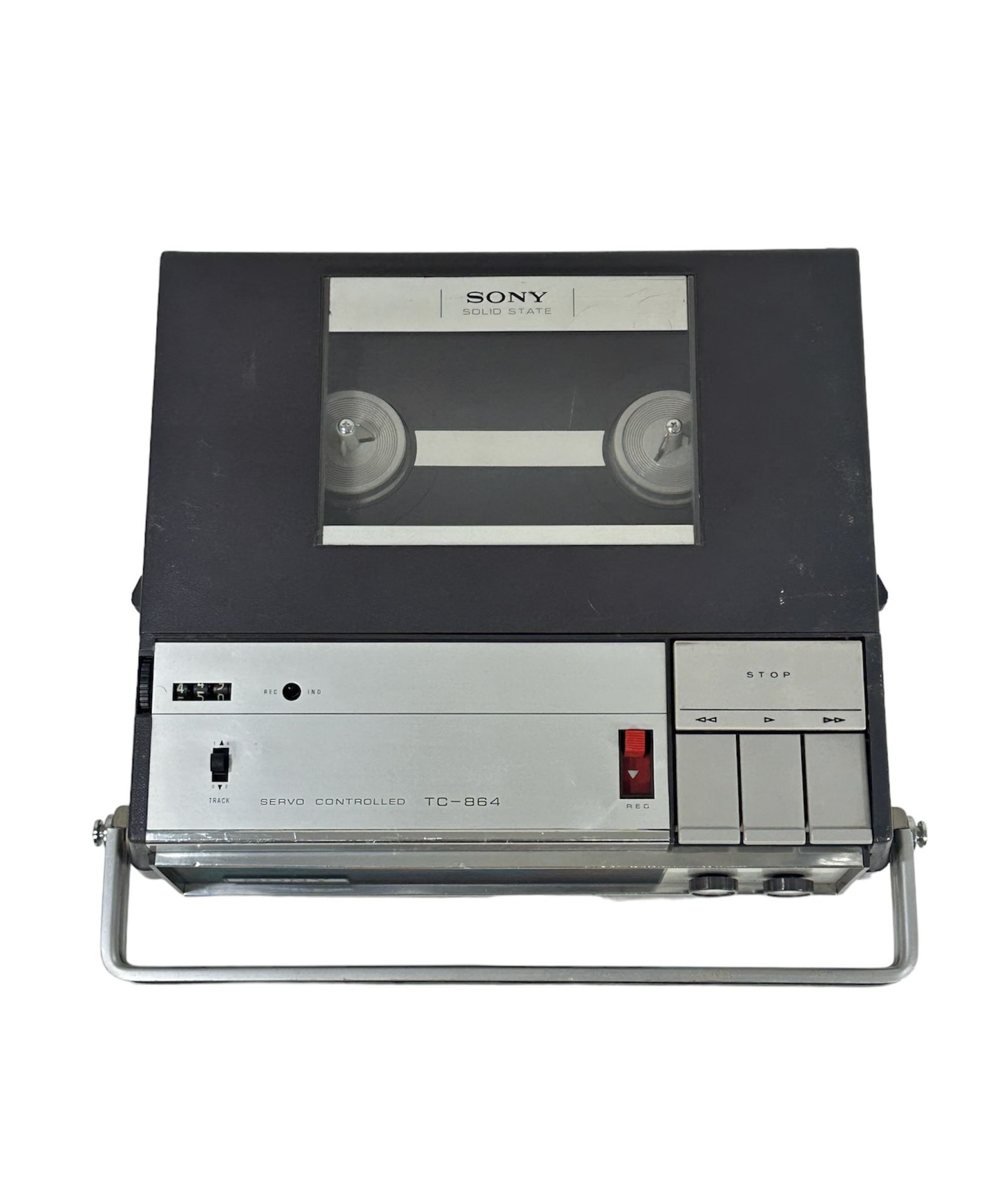 Vintage Sony TC-864 ~ Portable Reel to Reel Player Tape Recorder ~ Working