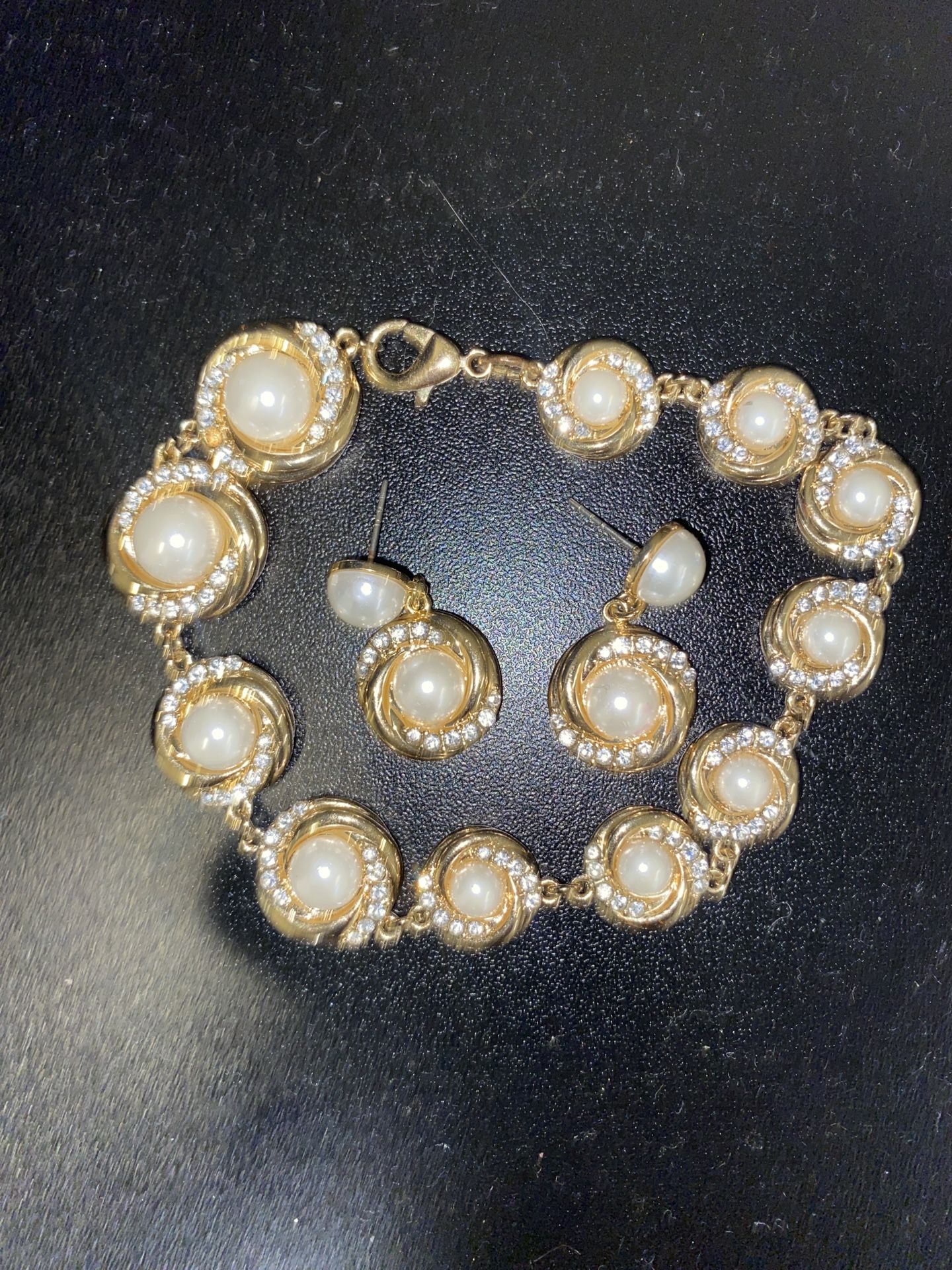 Bracelet And Earrings Set