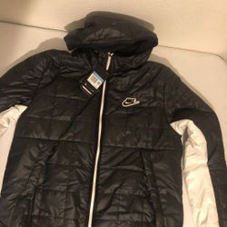 Mens Nike NSW Fleece Puffer Jacket Size Medium
