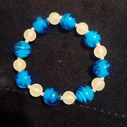 Glass Bead Bracelet 
