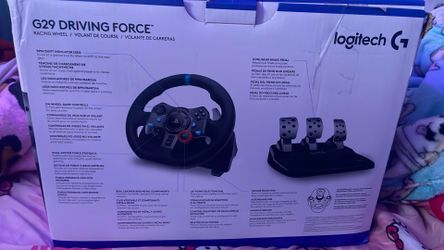 Logitech G29 wheel and pedals